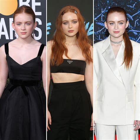 sadie sink cleavage|Sadie Sinks Transformation Photos From Stranger Things to Now